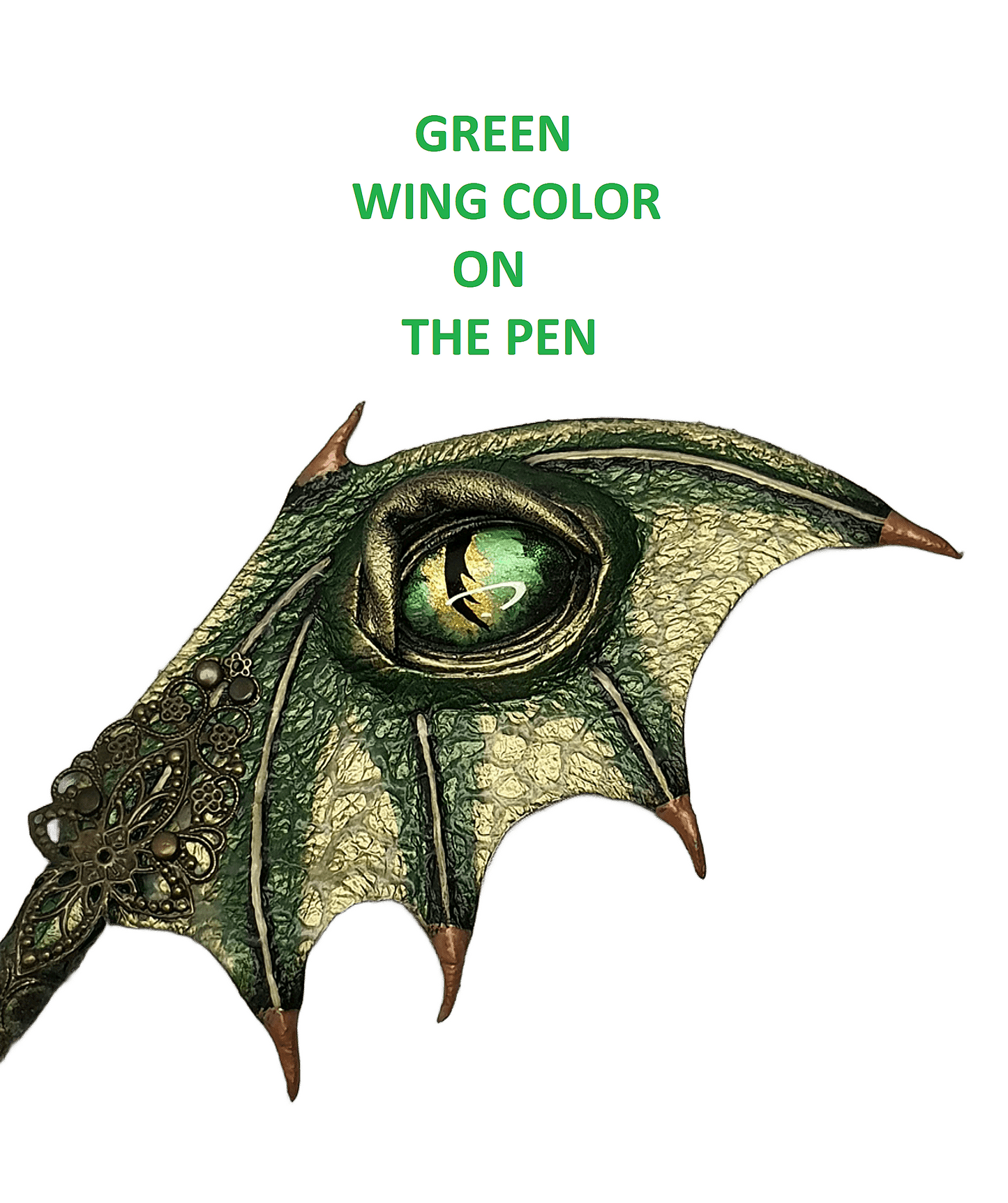 Leather pen handmade