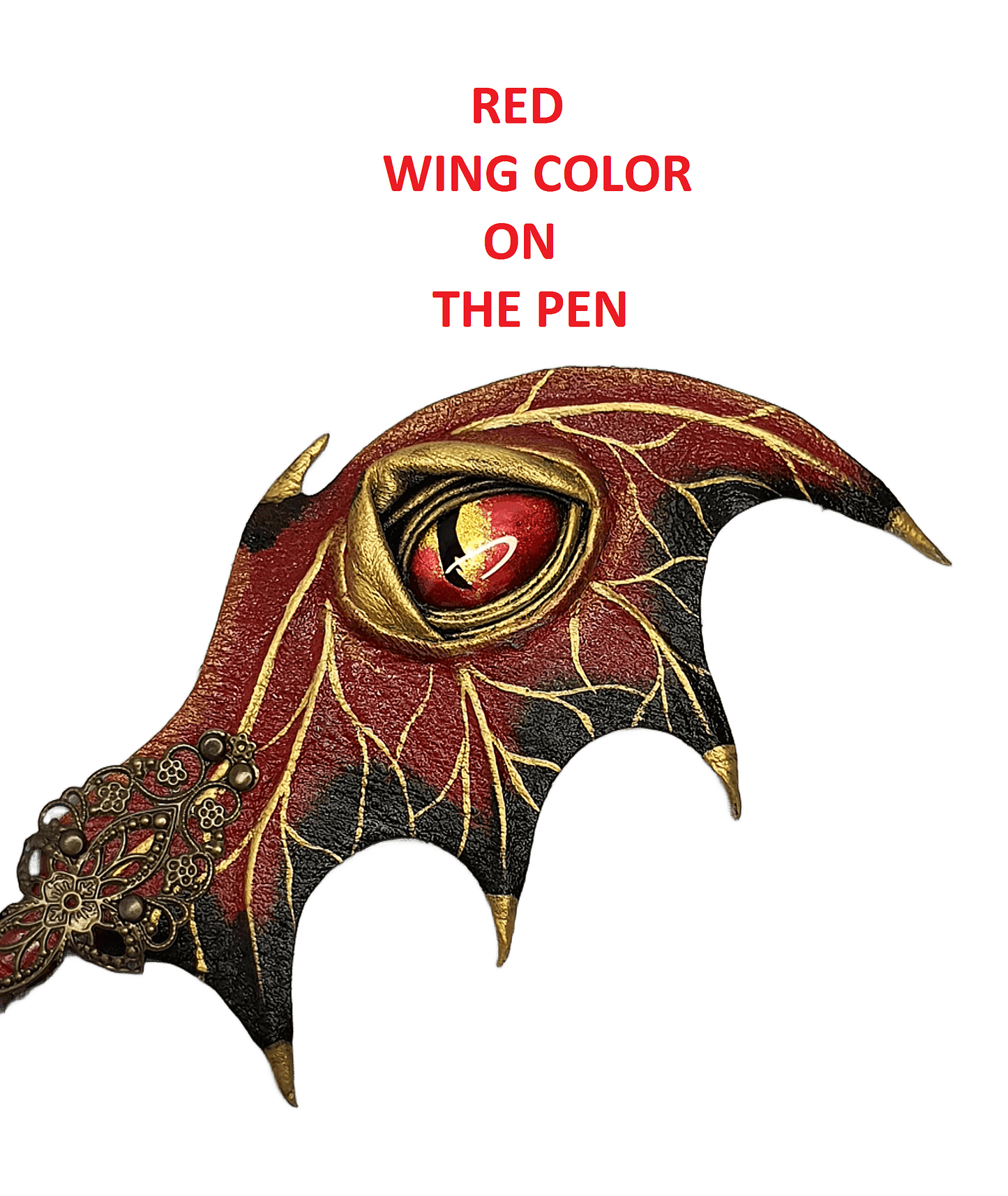 Leather pen handmade