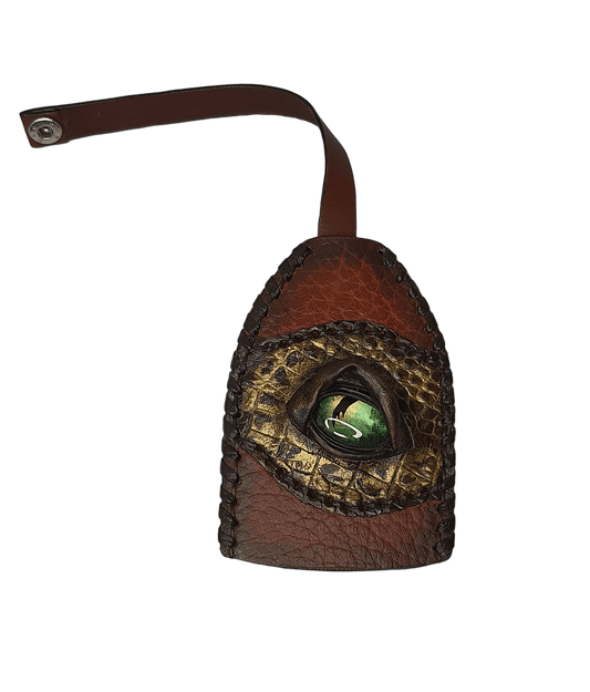 Leather key case handmade