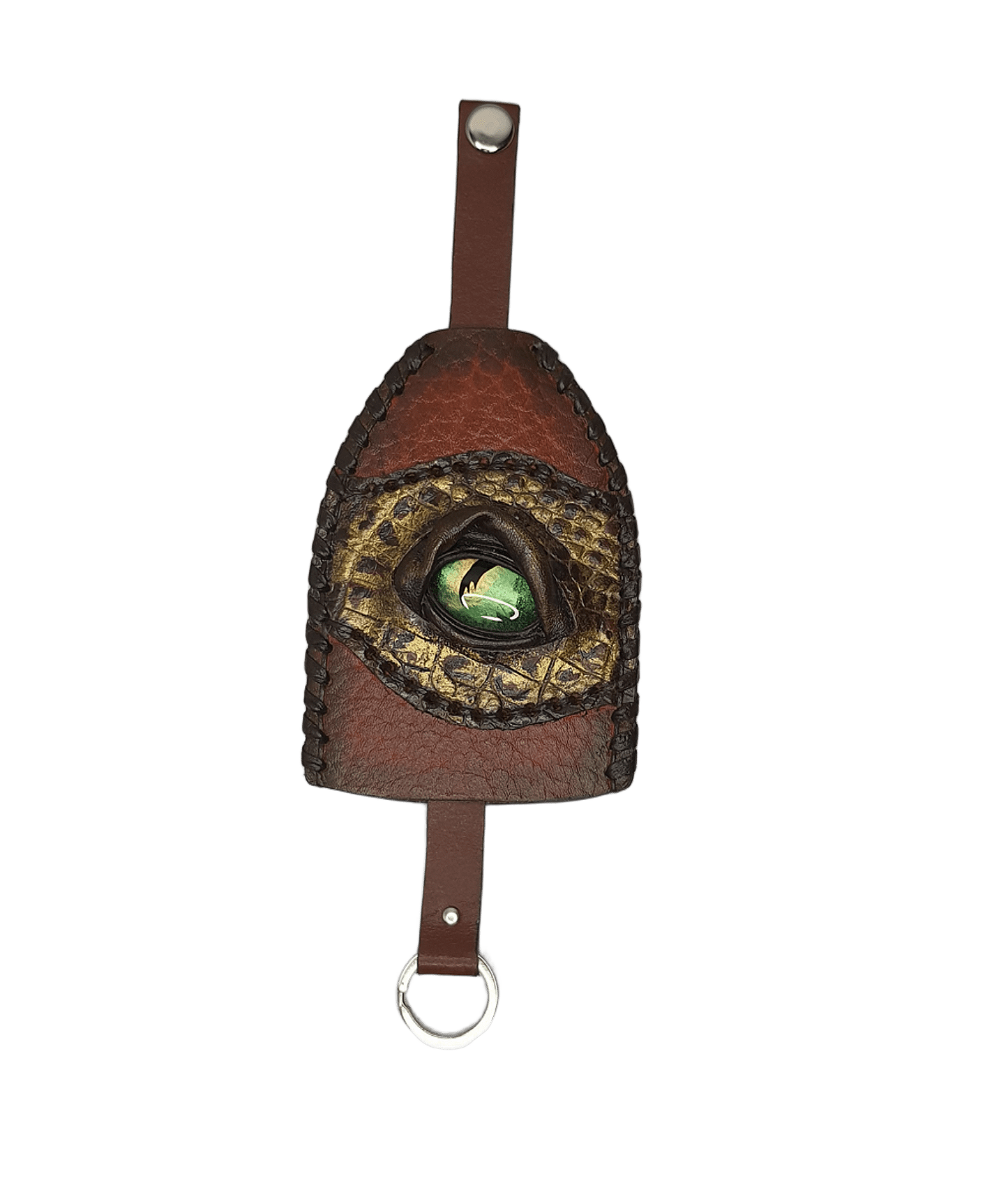 Leather key case handmade