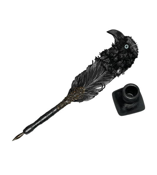 Leather pen handmade