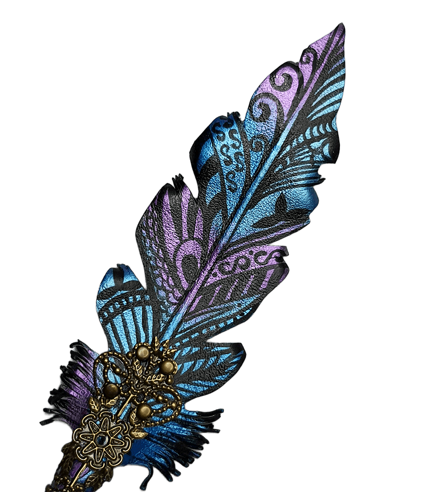 Leather pen handmade