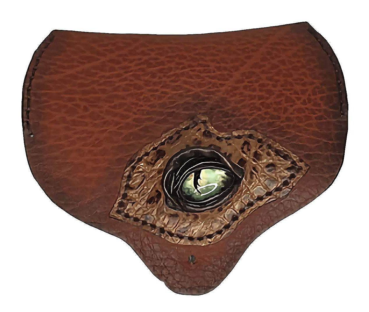 Leather glasses case handmade