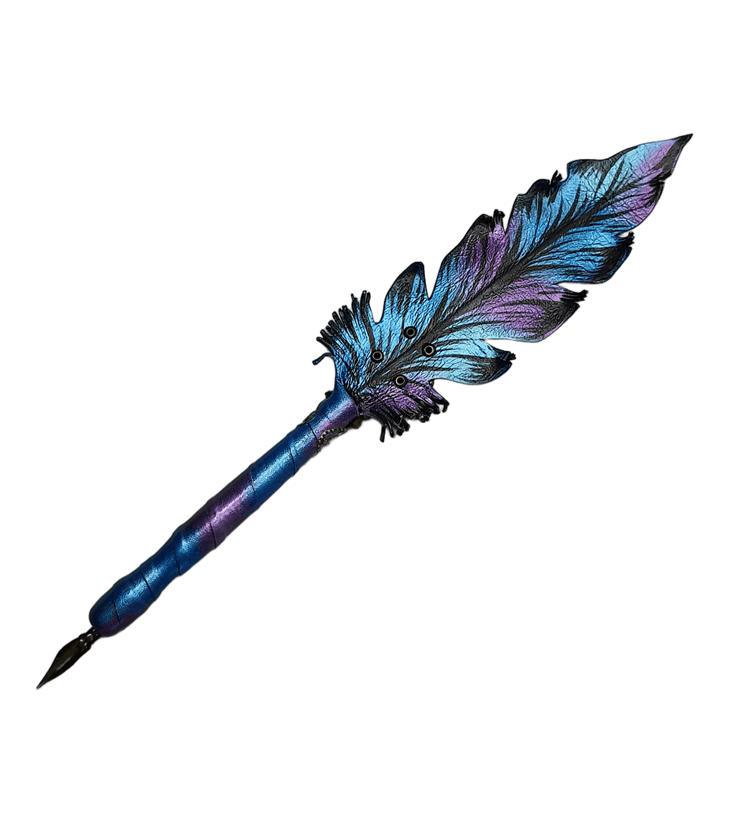 Leather pen handmade