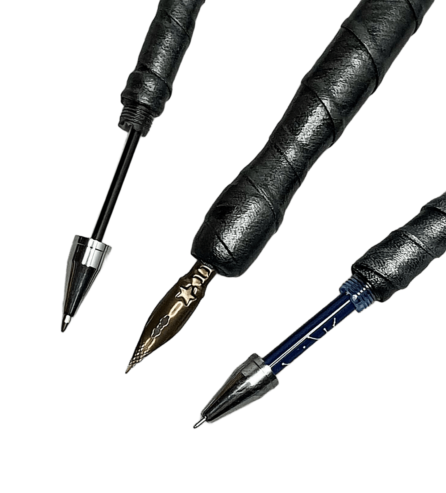 Leather pen handmade