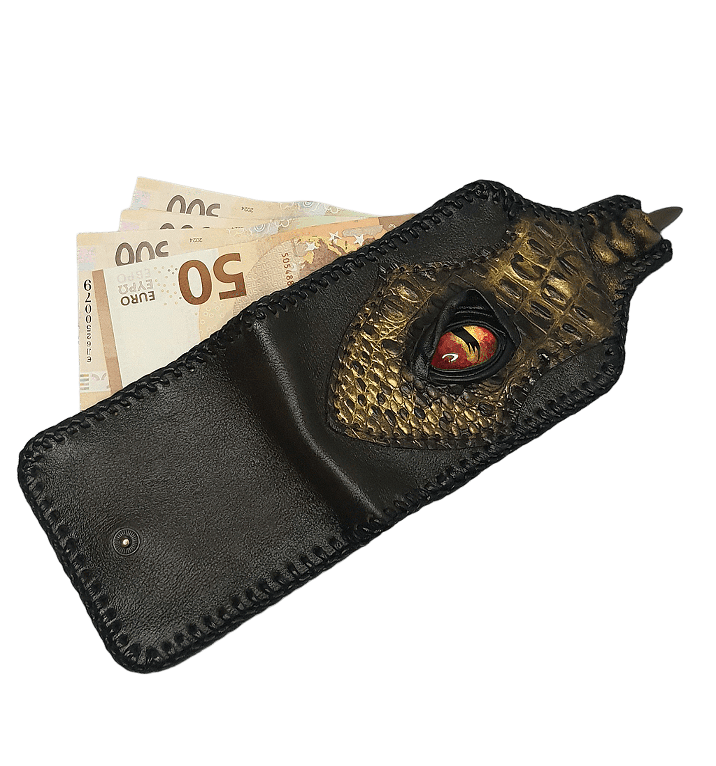 Leather wallet handmade