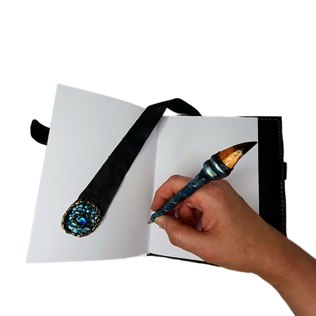 Leather notebook handmade