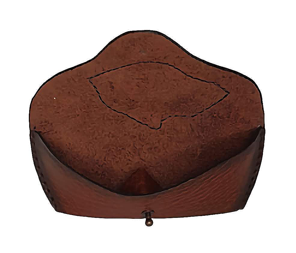 Leather glasses case handmade
