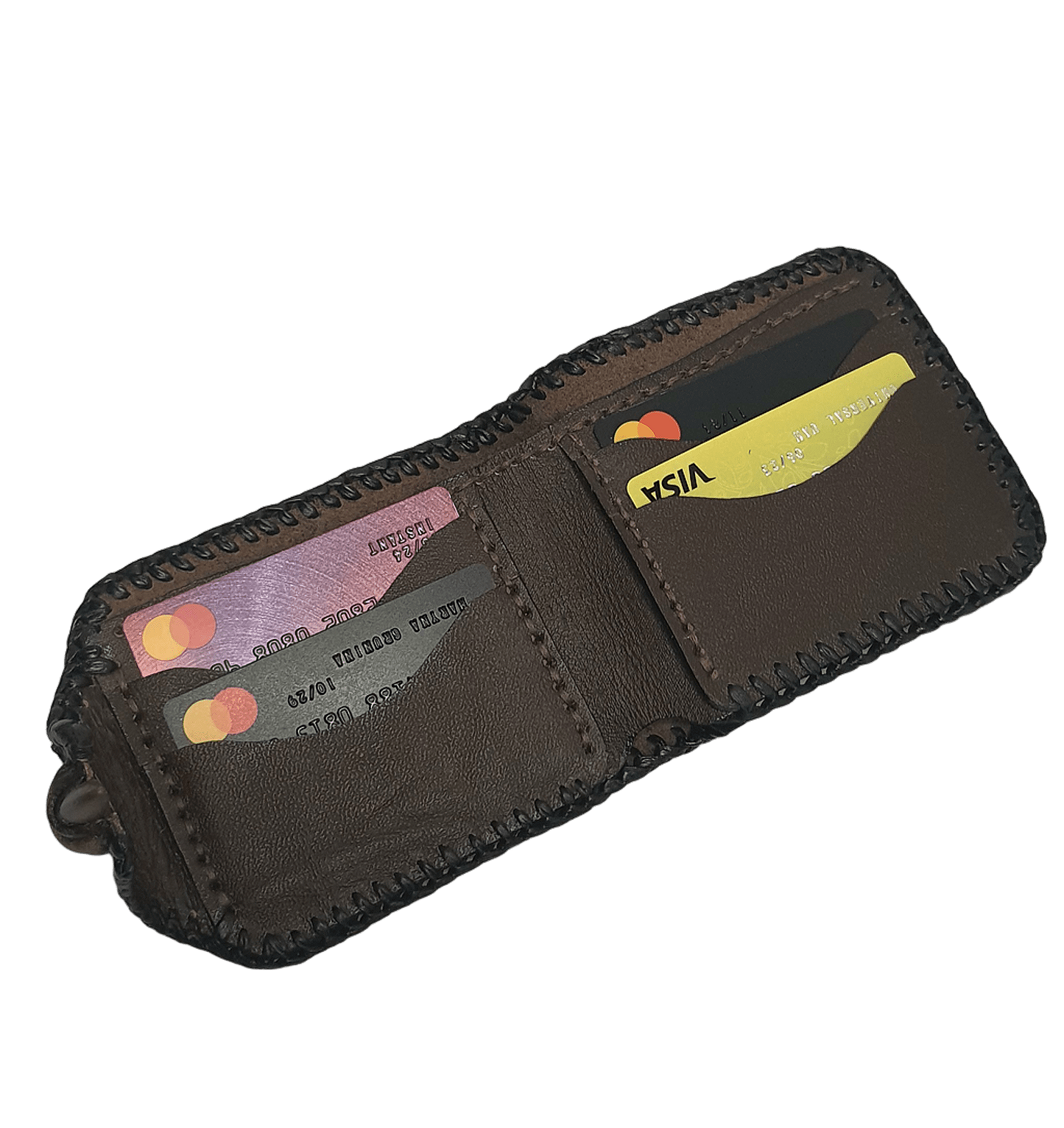 Leather wallet handmade