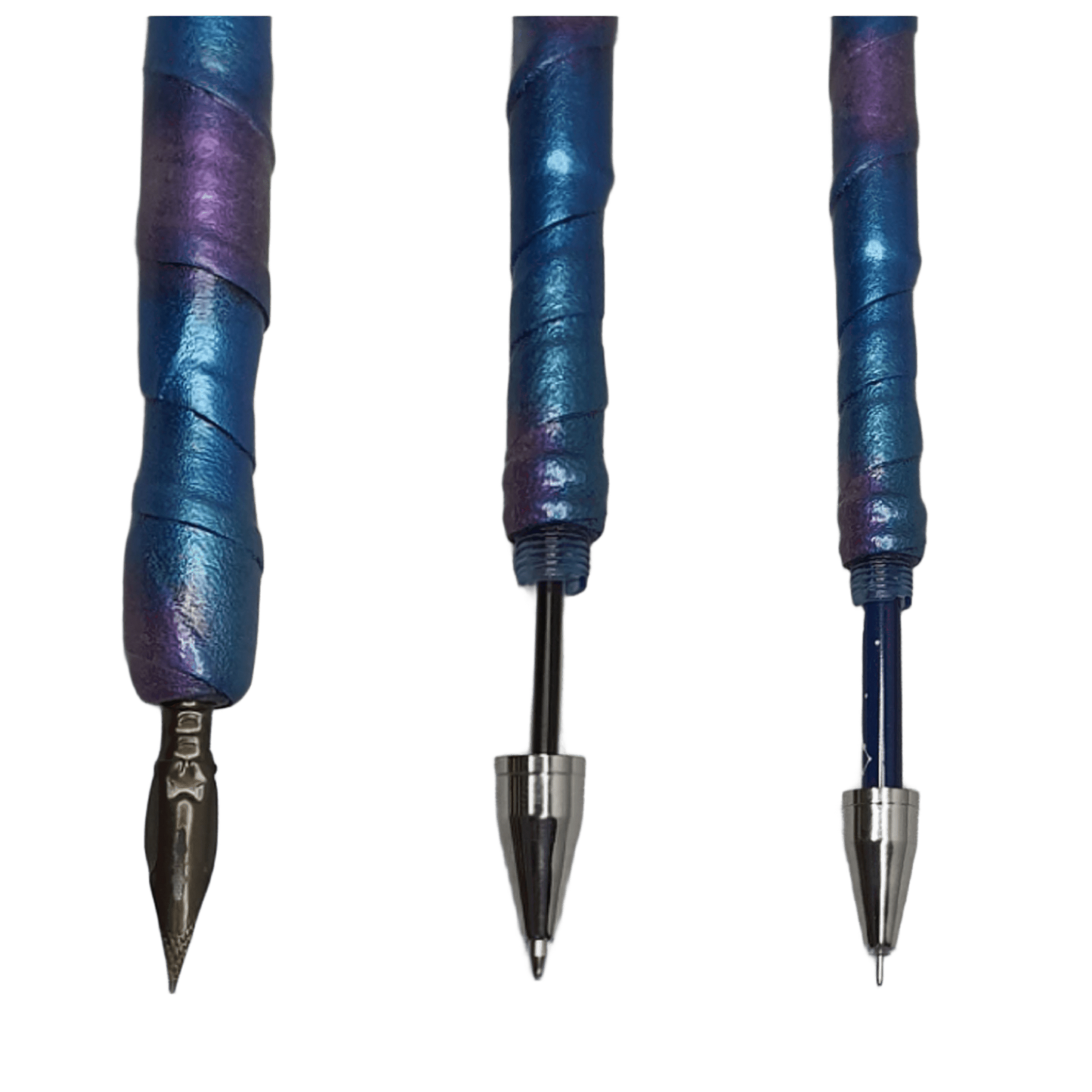 Leather pen handmade