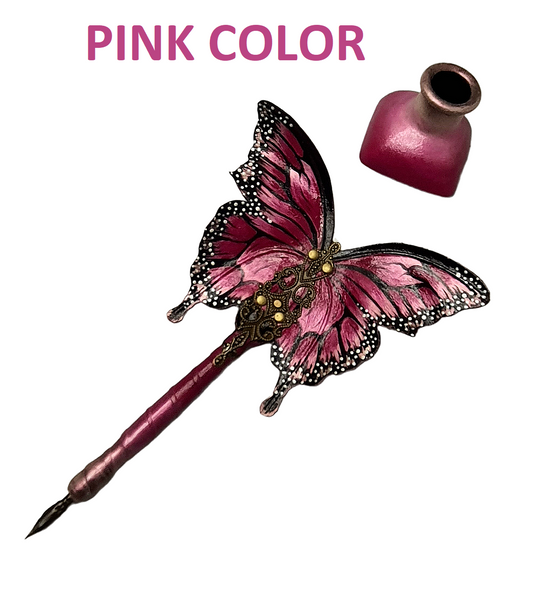 Leather pen handmade