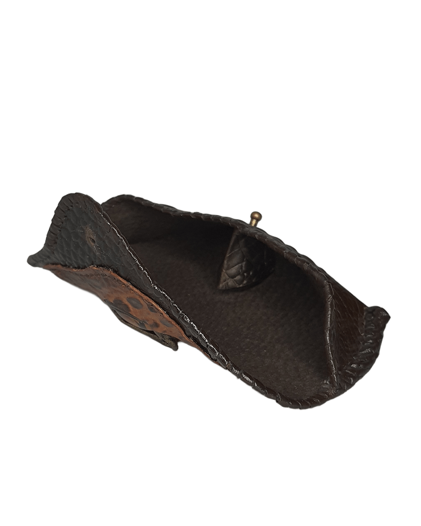 Leather glasses case handmade
