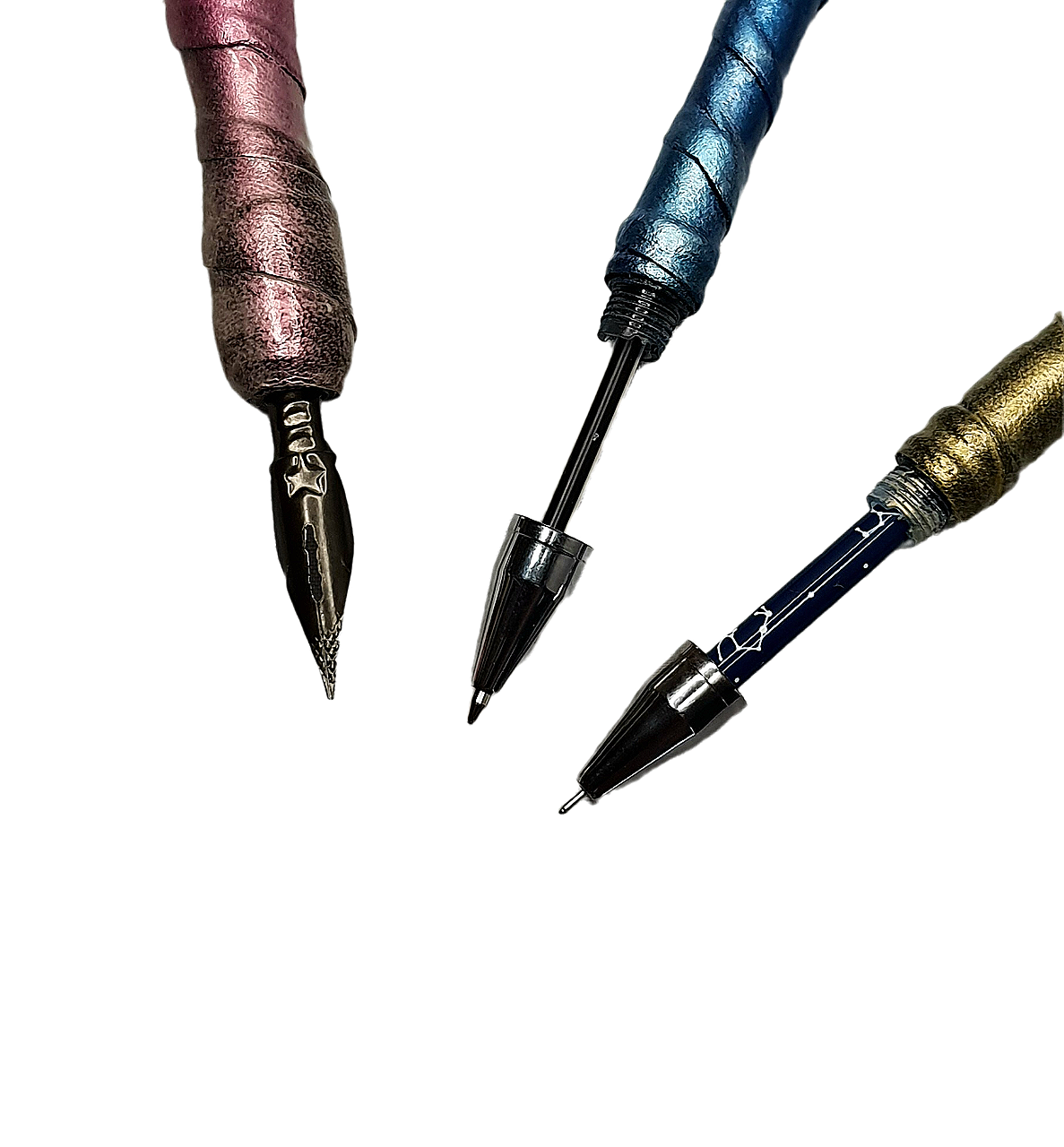 Leather pen handmade