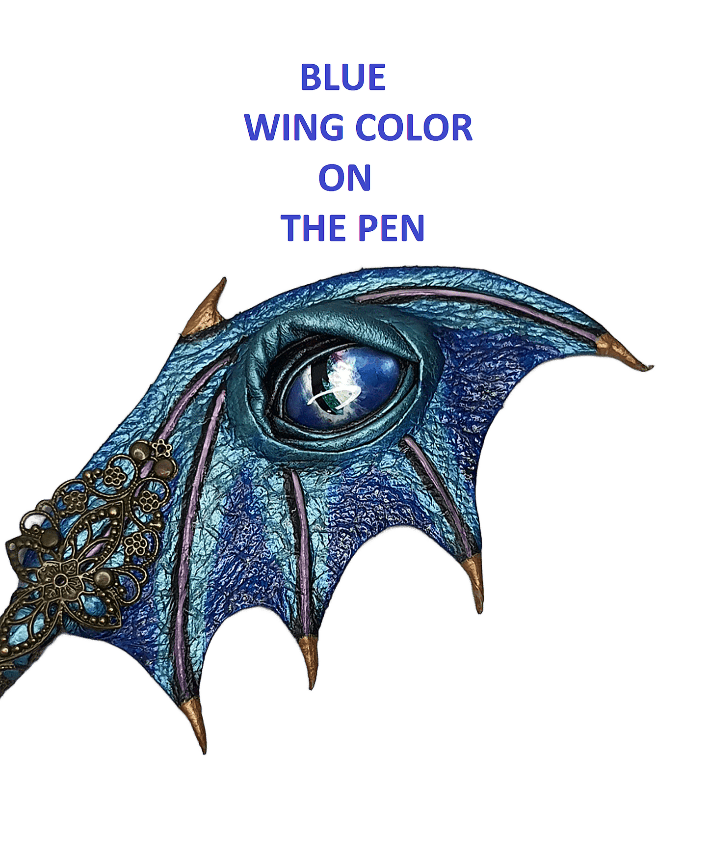 Leather pen handmade