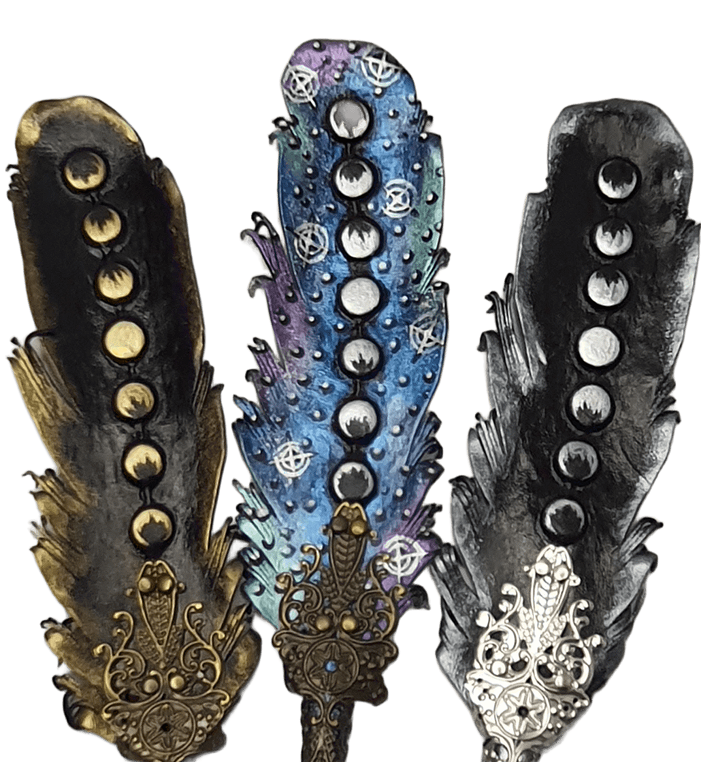 Leather pen handmade