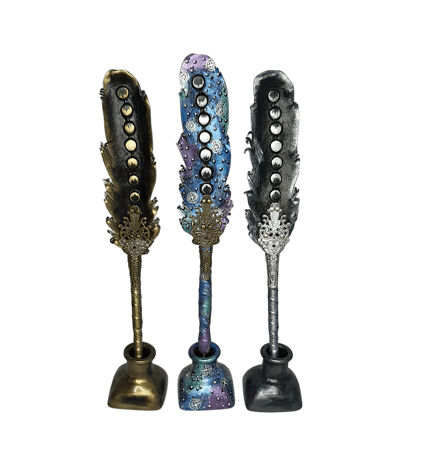 Leather pen handmade