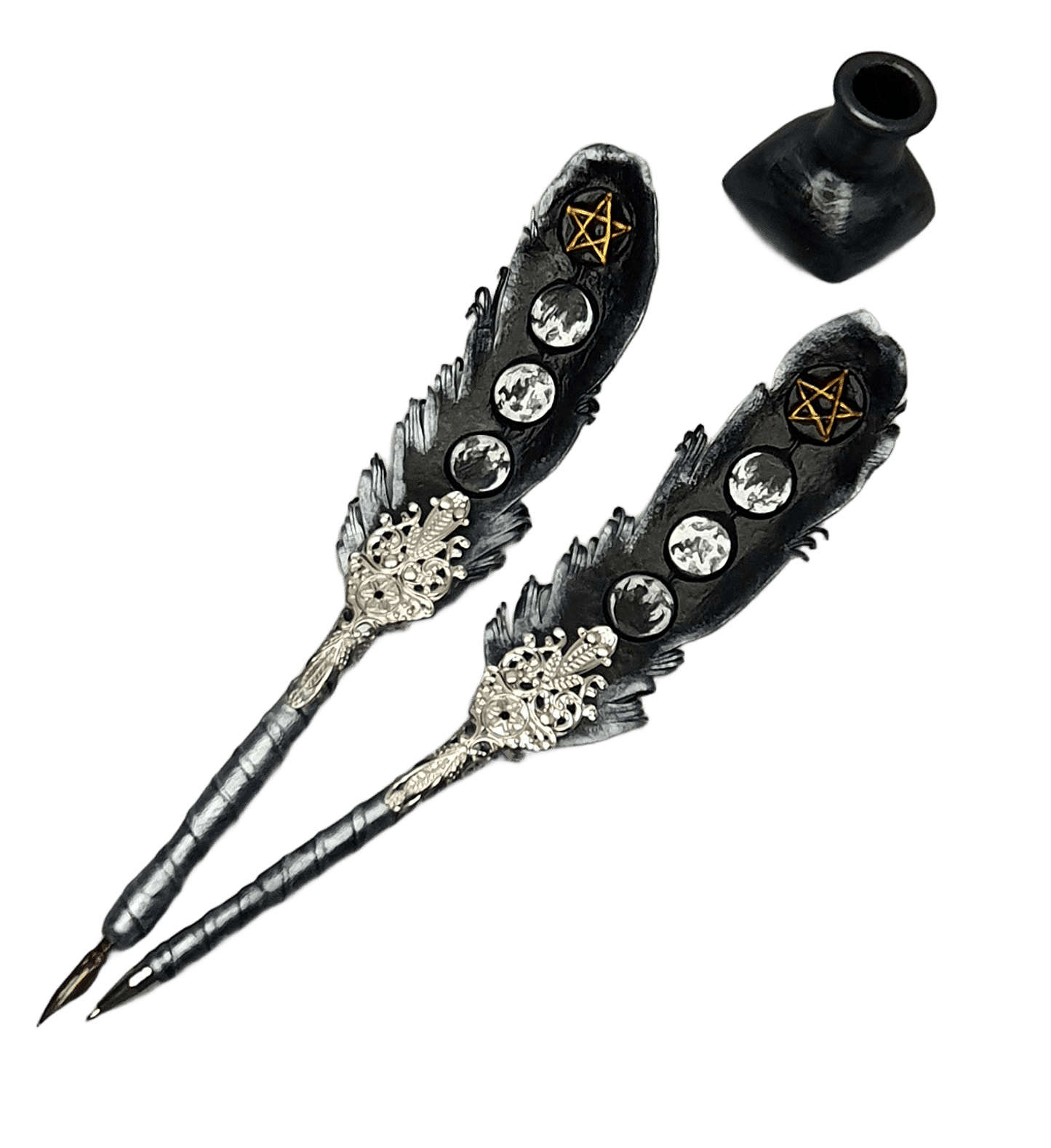 Leather pen handmade