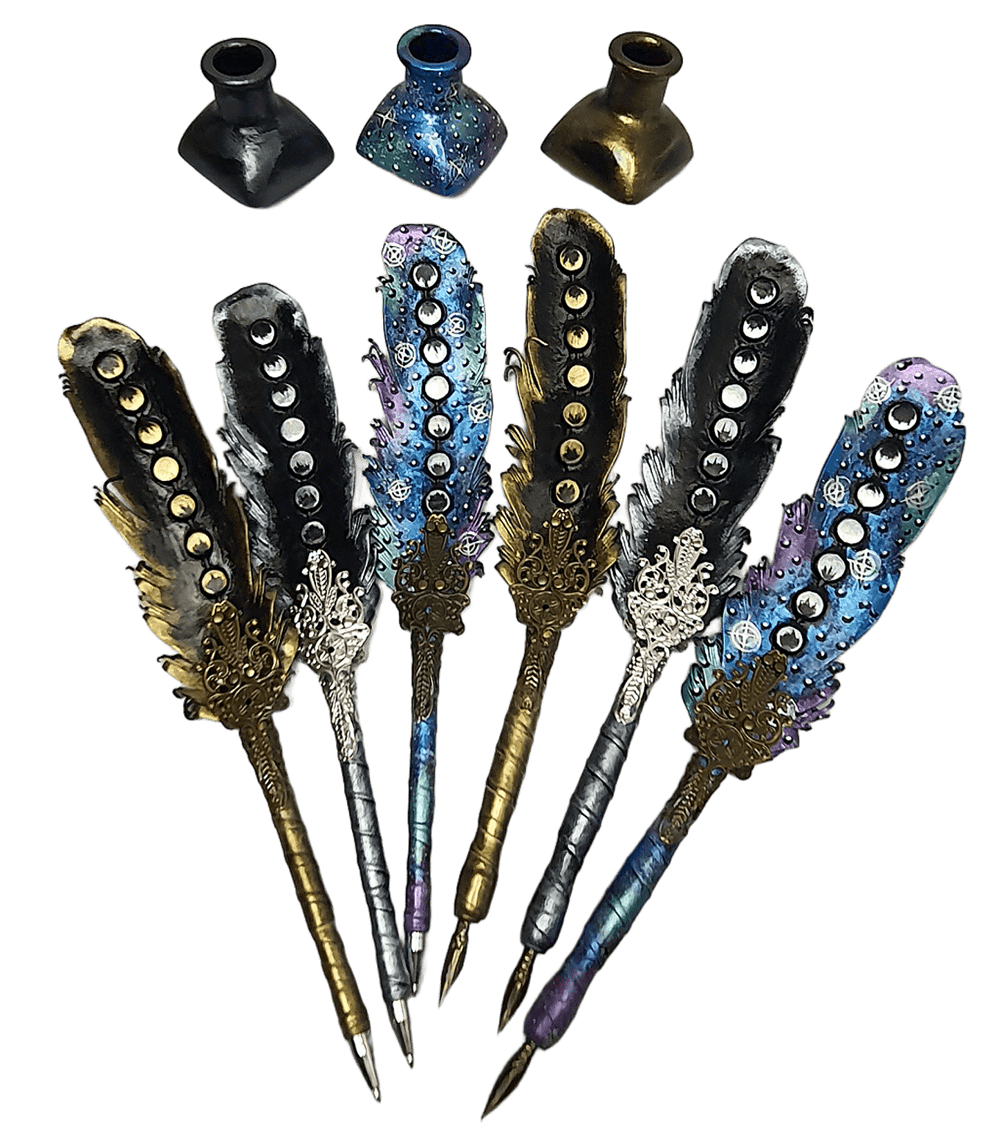 Leather pen handmade