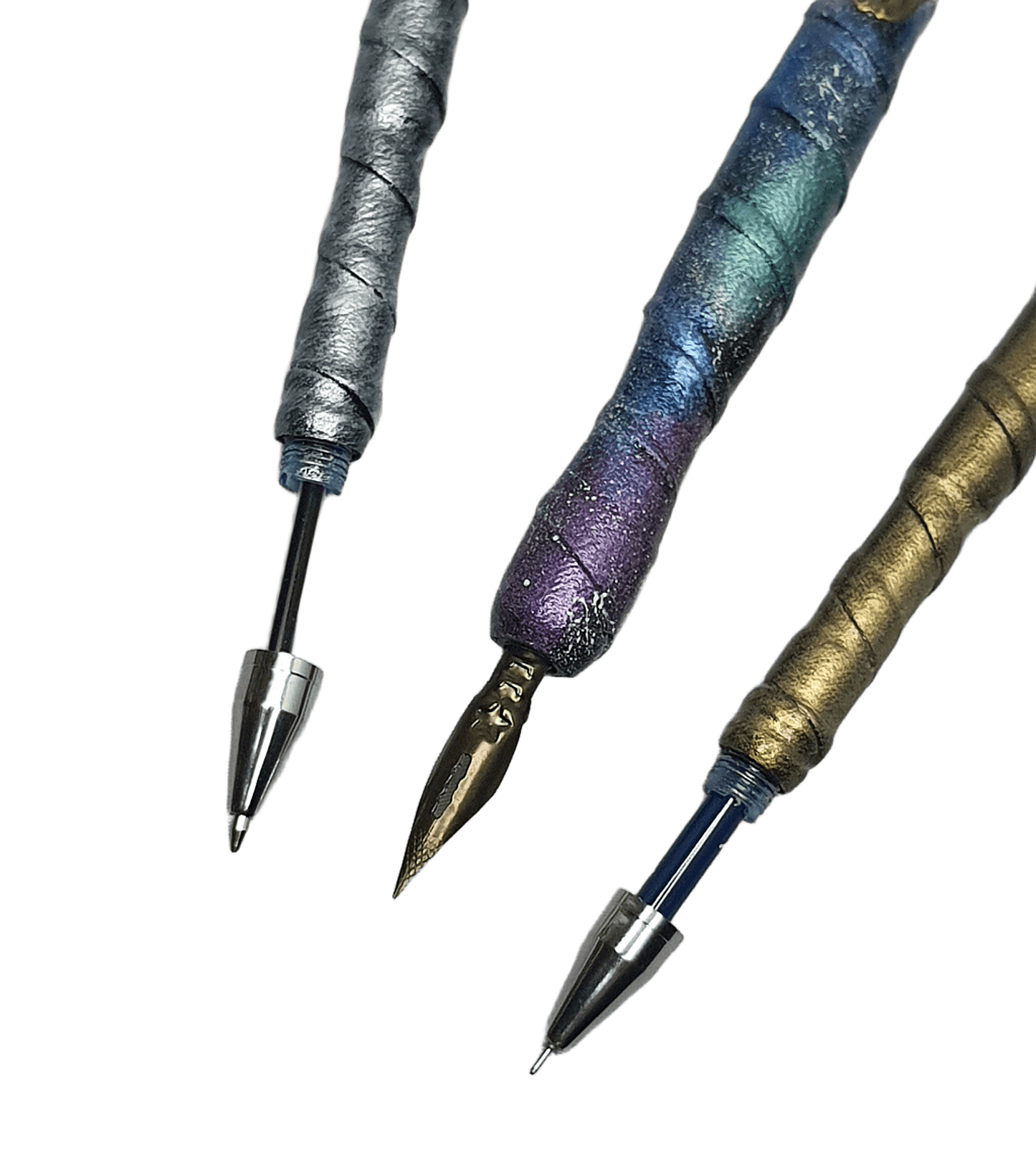 Leather pen handmade