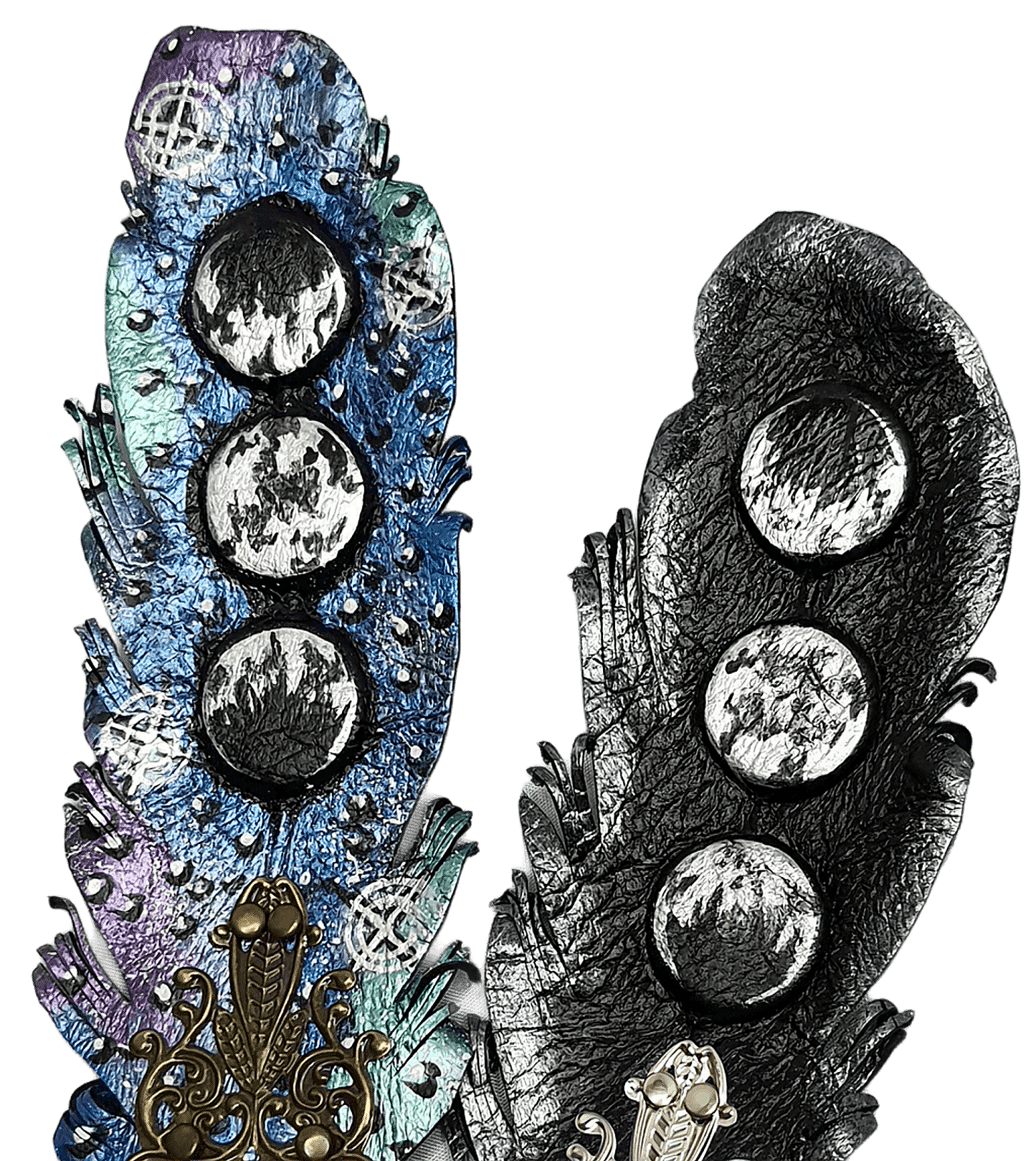 Leather pen handmade