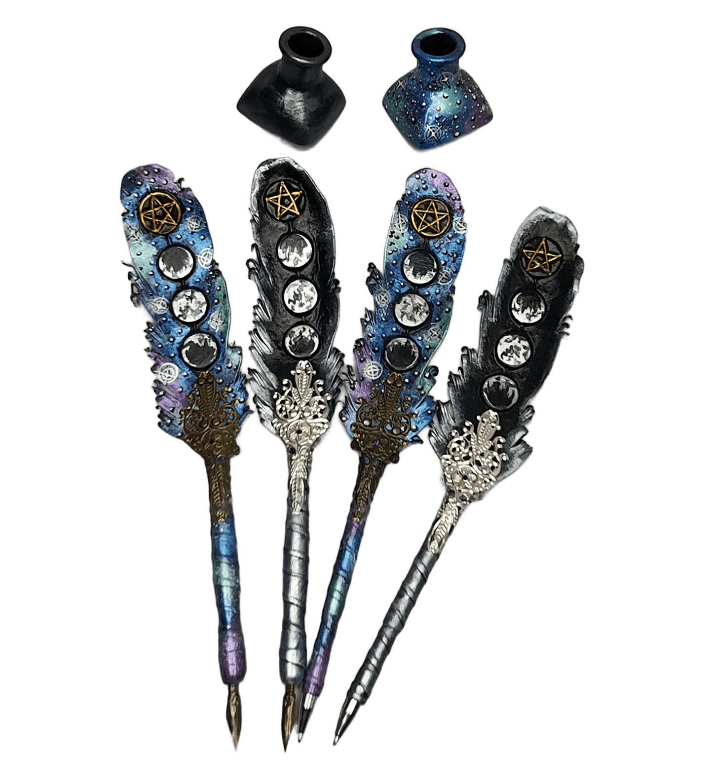 Leather pen handmade