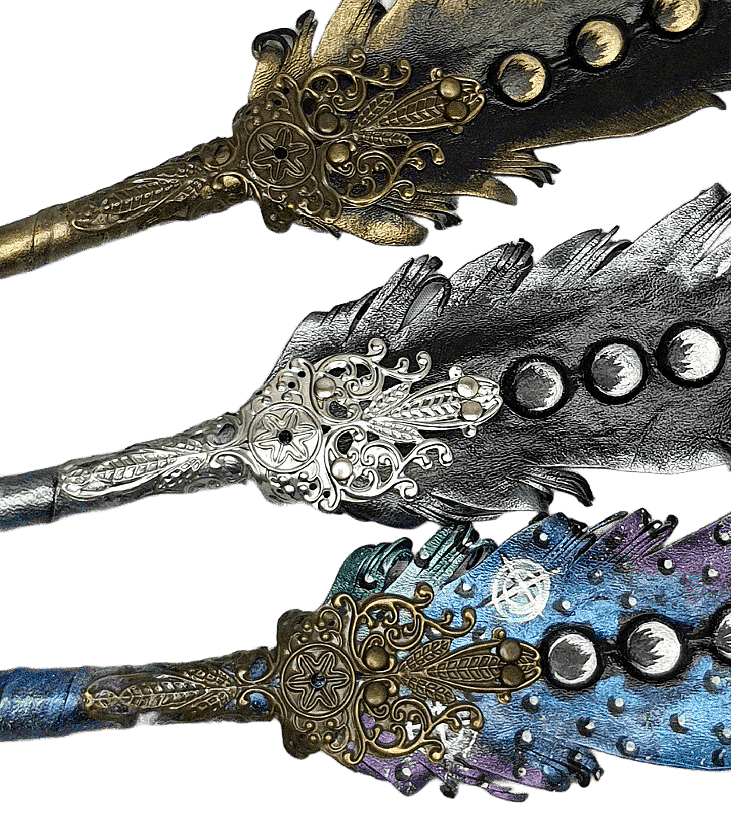 Leather pen handmade