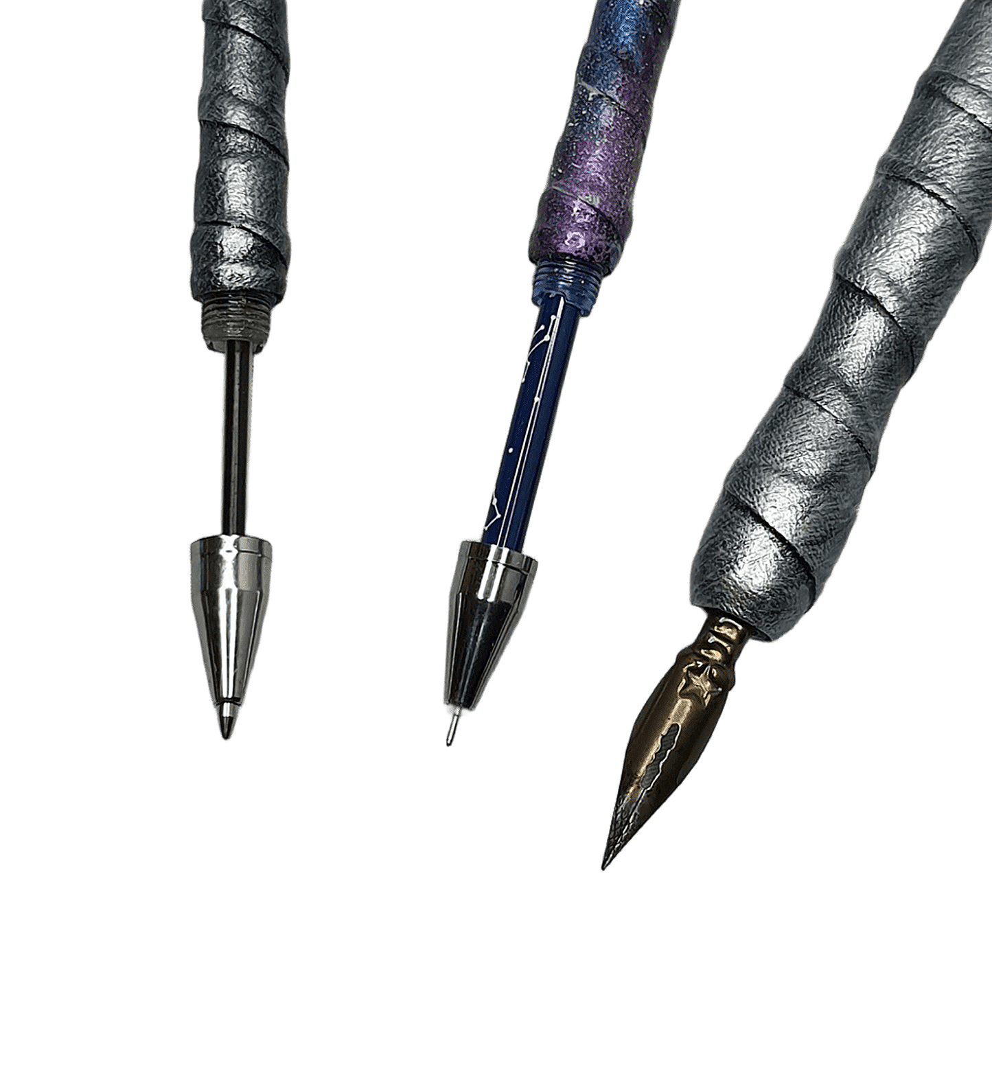 Leather pen handmade