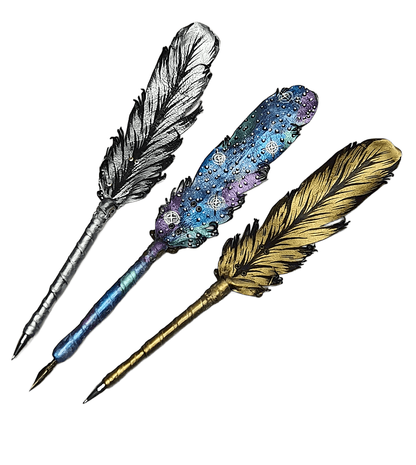 Leather pen handmade