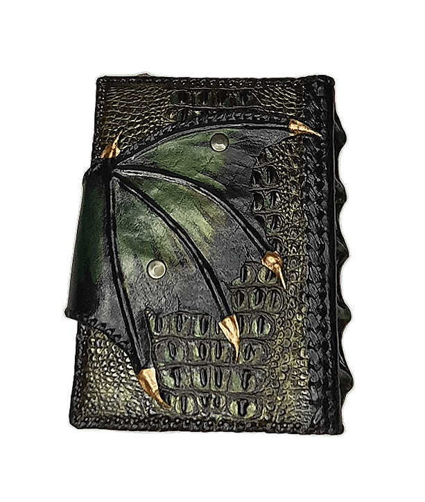 Leather notebook handmade