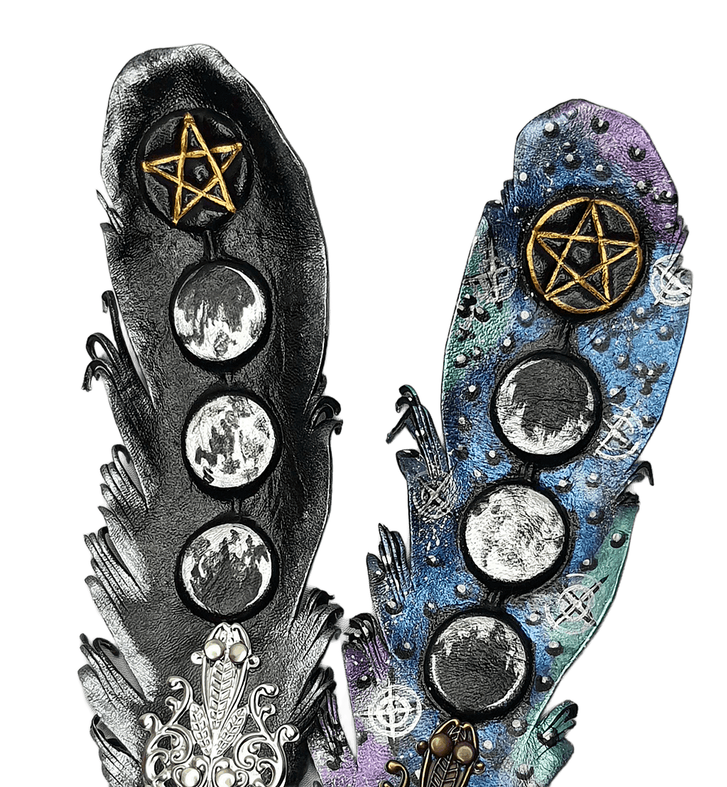 Leather pen handmade