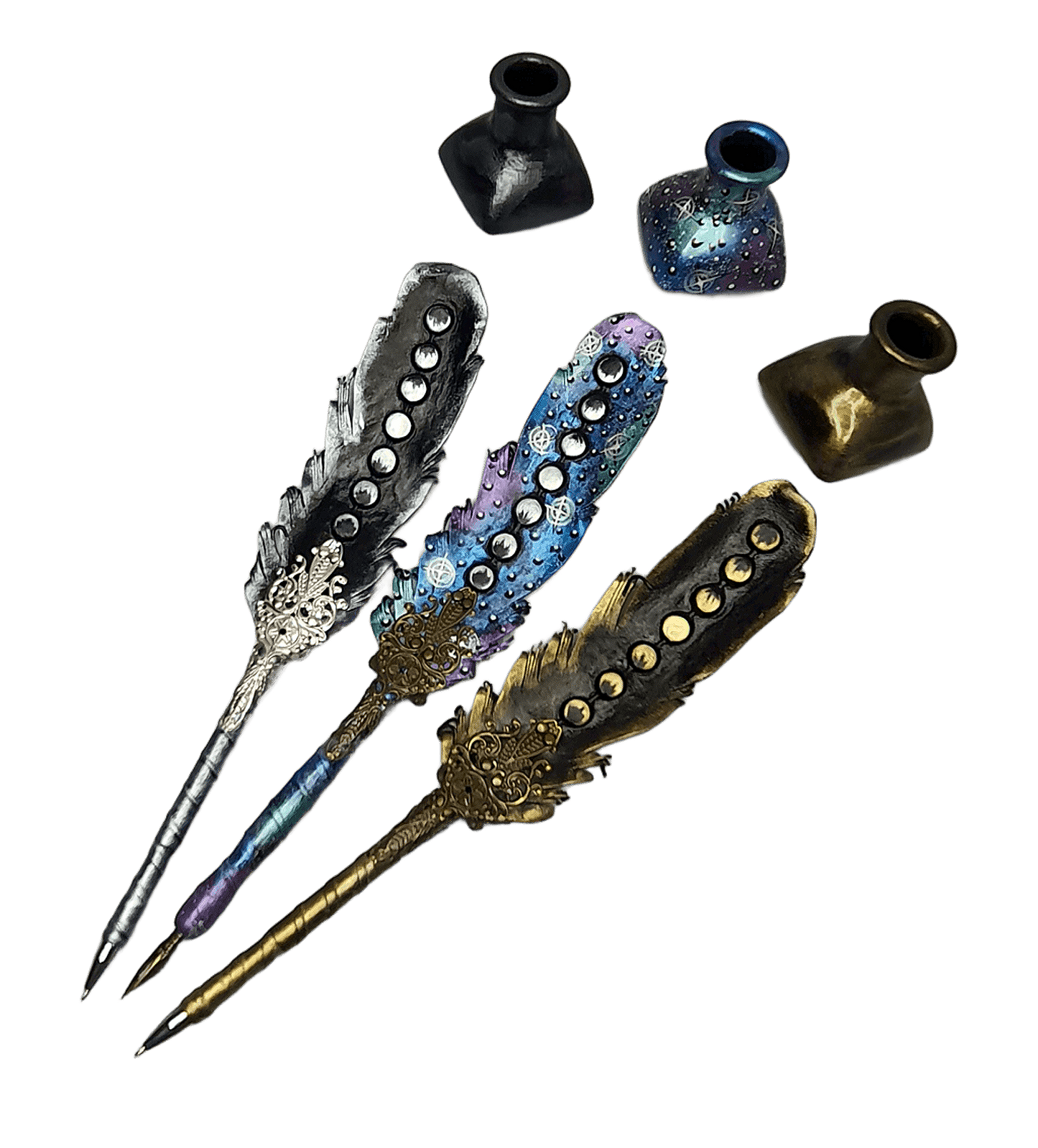 Leather pen handmade