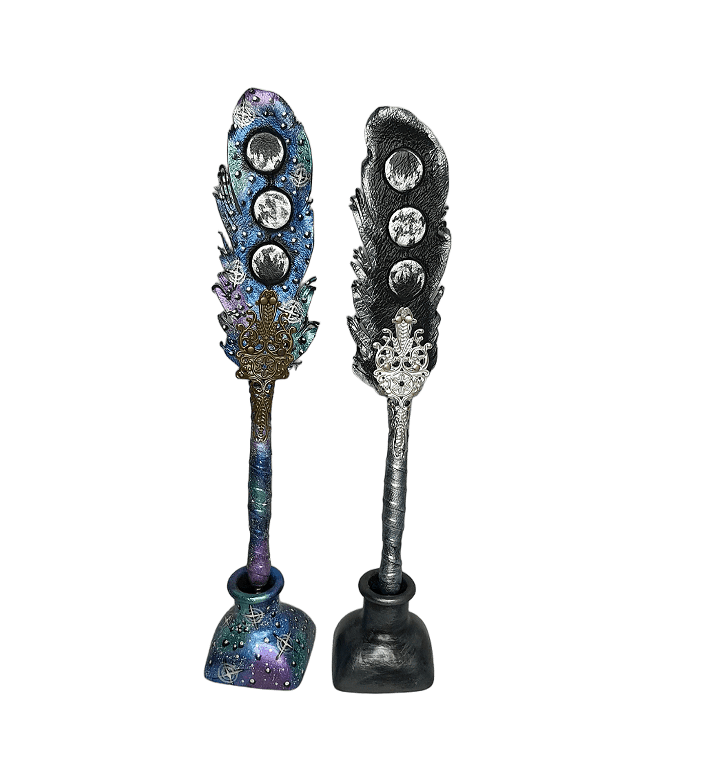 Leather pen handmade