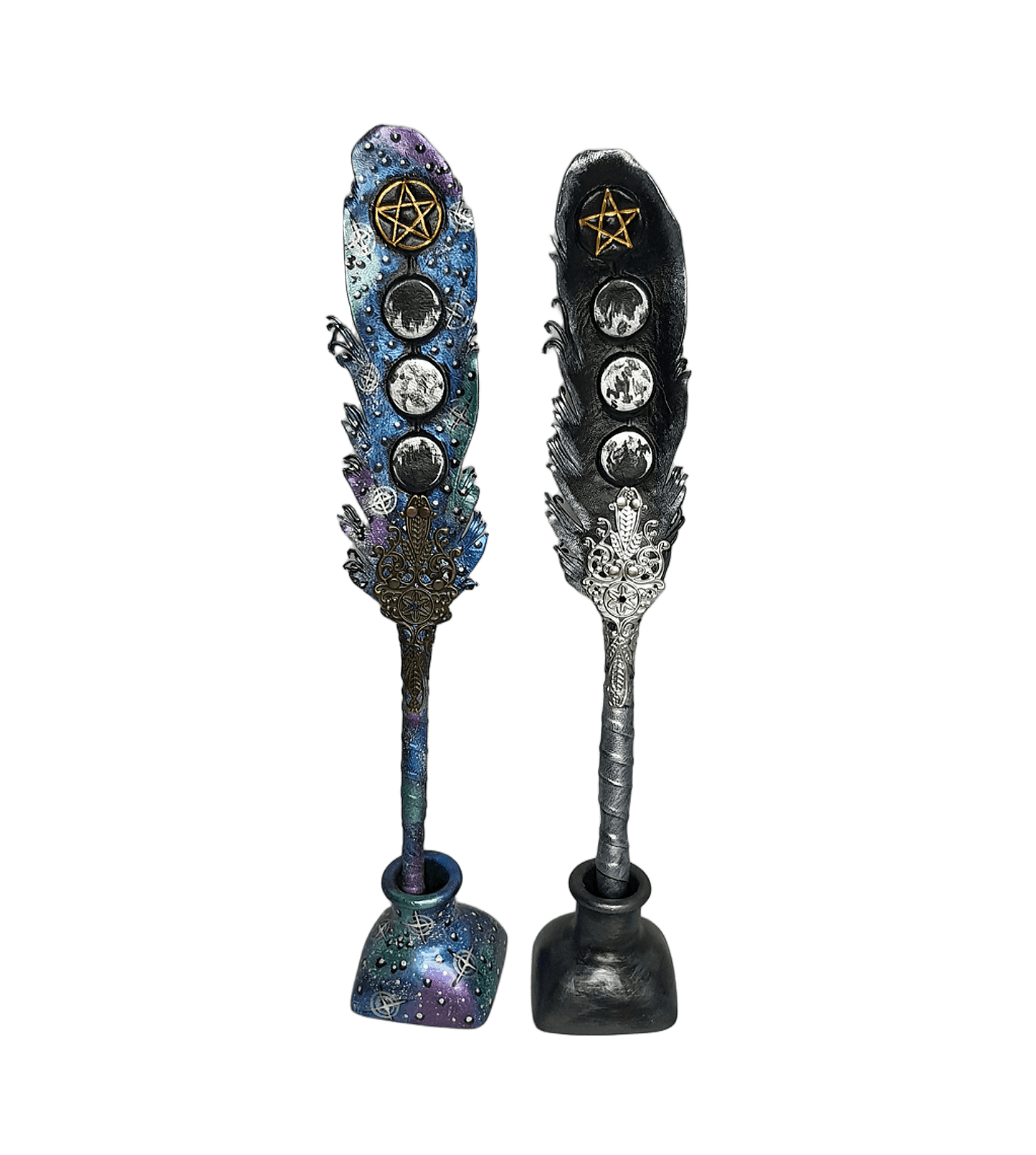 Leather pen handmade