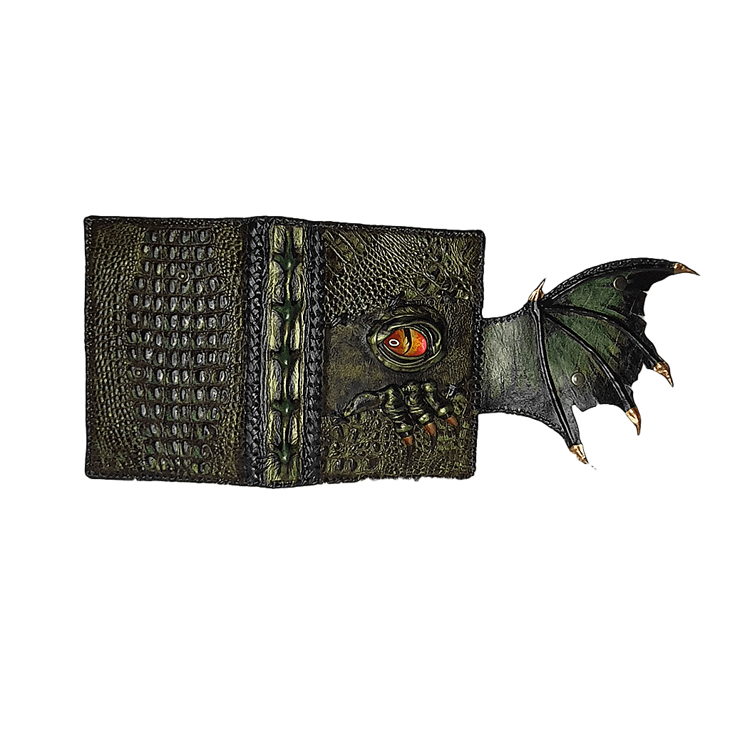 Leather notebook handmade