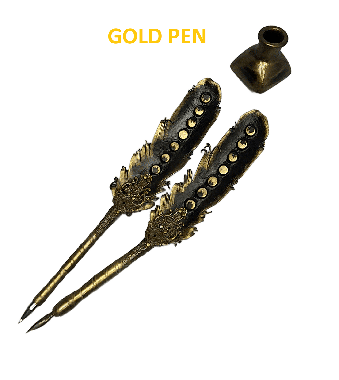 Leather pen handmade